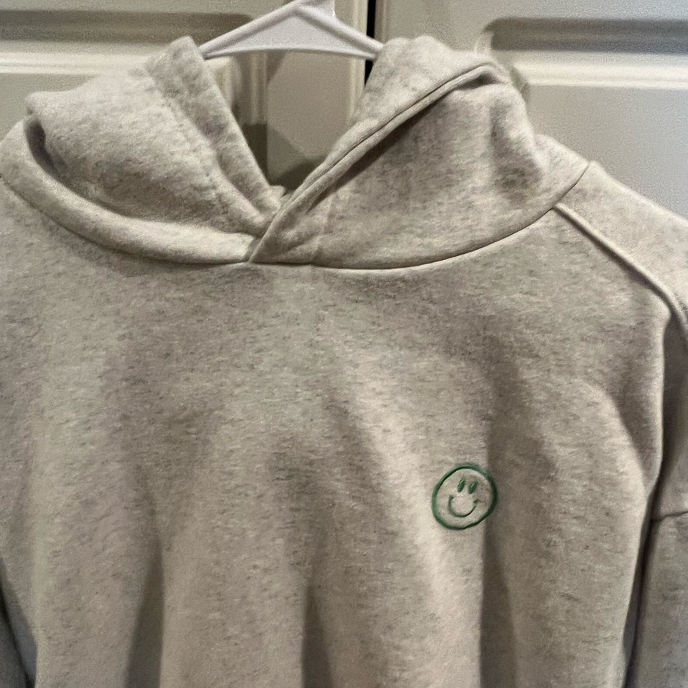 Beige hoodie